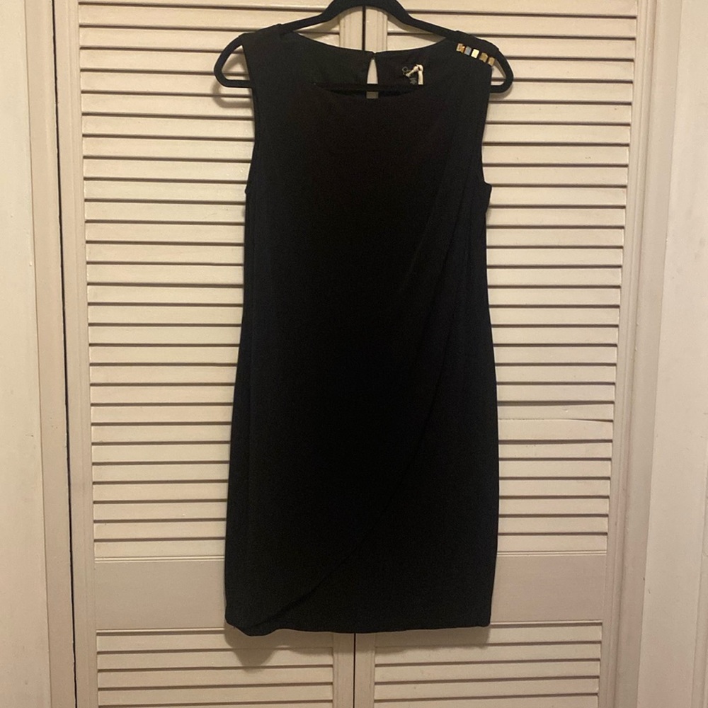 Black casual dress